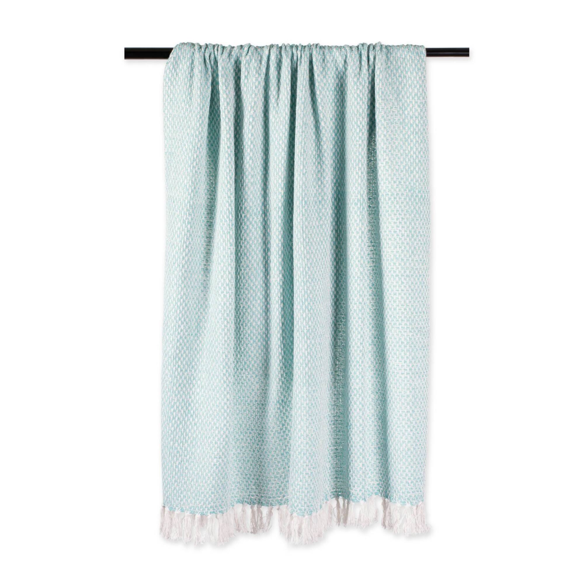 DII® Aqua Woven Throw